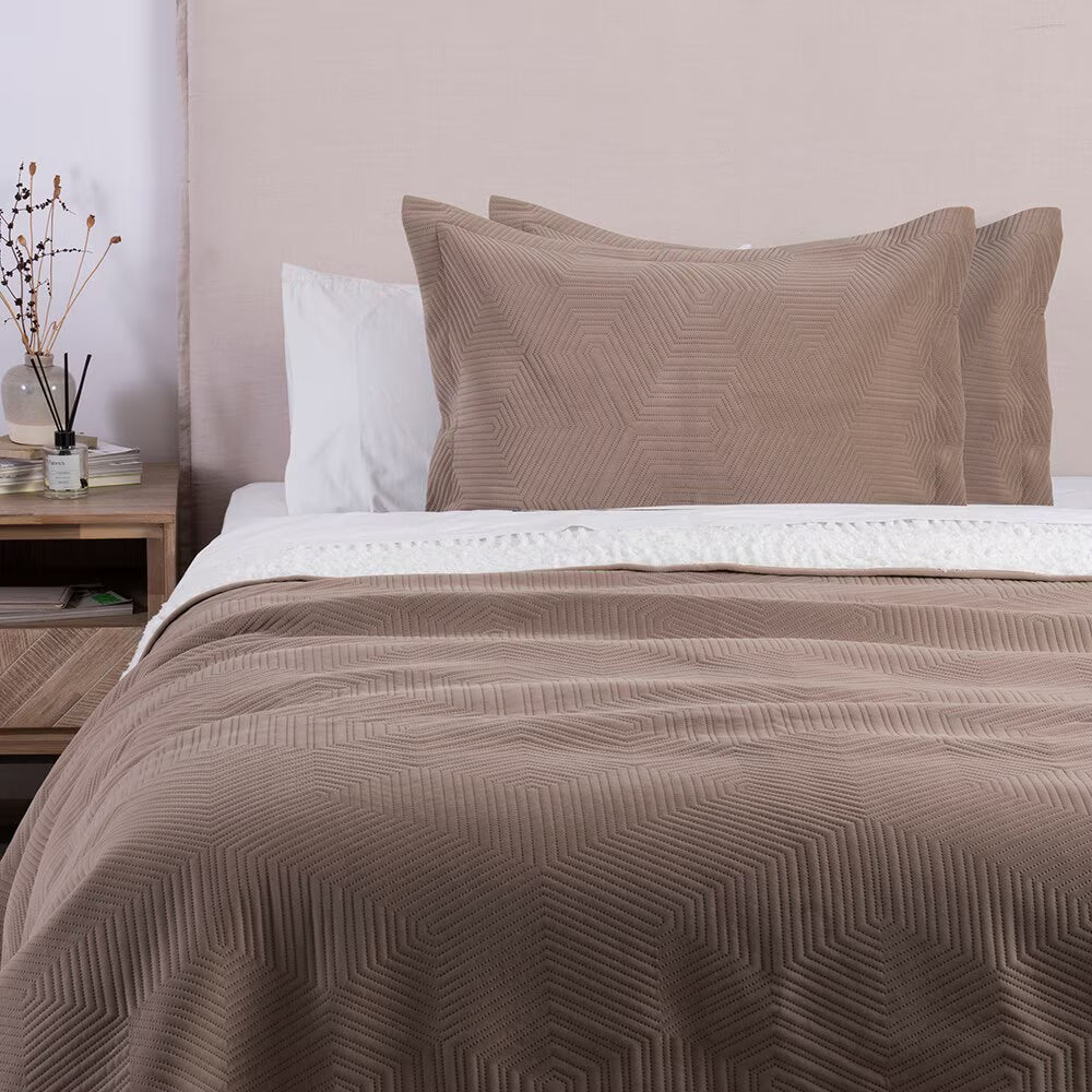 Quilt Velvet Sherpa System - Beige