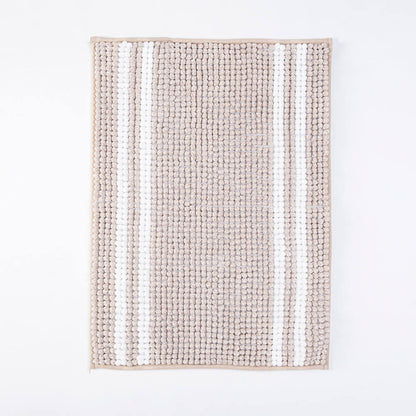 Piso de Baño Chenilla Líneas 50x80 cm