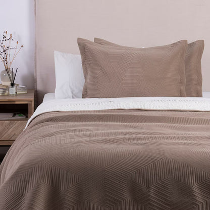 Quilt Velvet Sherpa System - Beige
